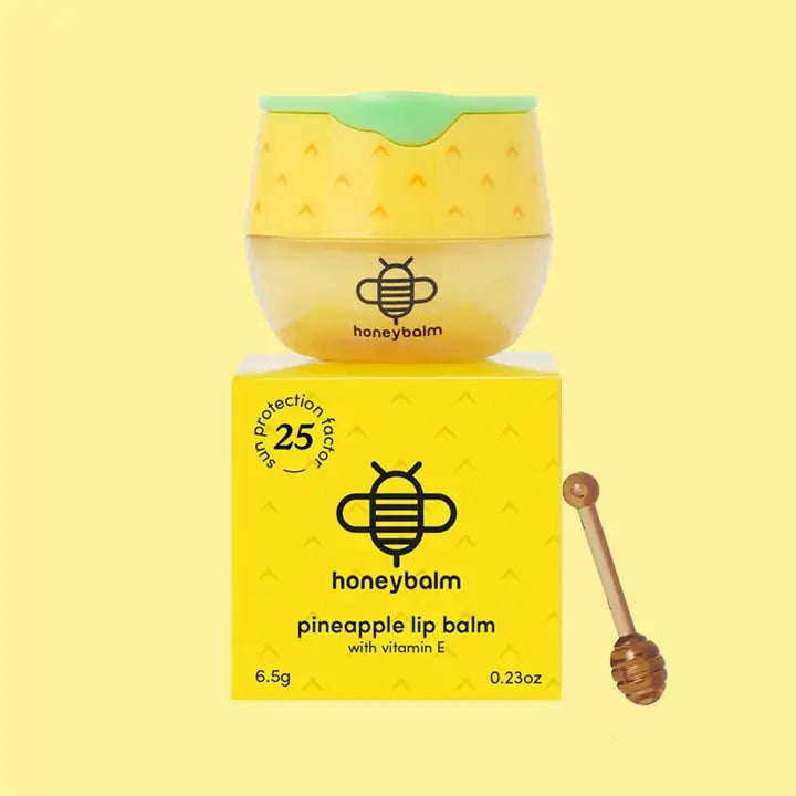 HONEYBALM PINEAPPLE SPF 25 LIP BALM