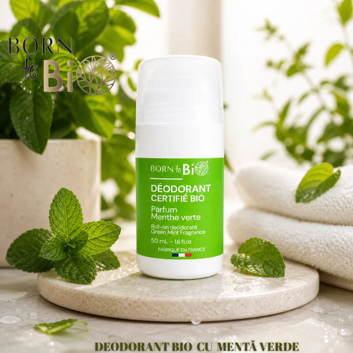 BORN TO BIO DEODORANT ROLL-ON Z ZELENO METO