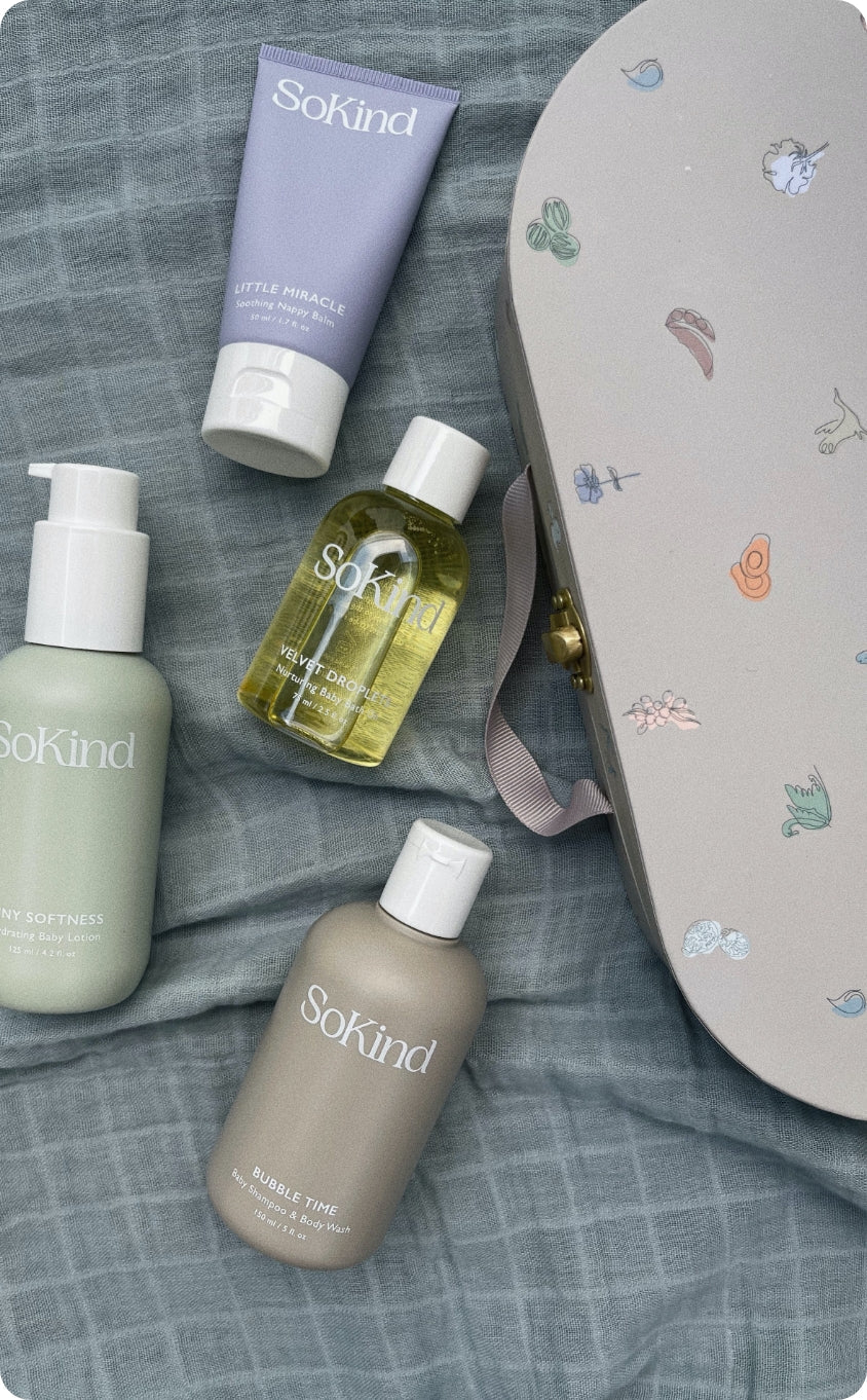 SOKIND BABY SKIN CARE KIT – DARILNI SET ZA NEGO DOJENČKA