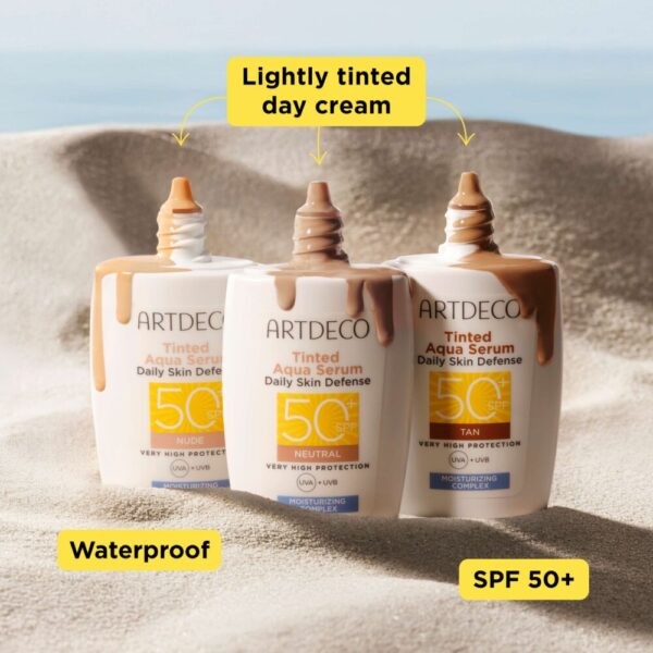 ARTDECO -  AQUA SERUM DAILY TINTED SPF50+ 03 TAN