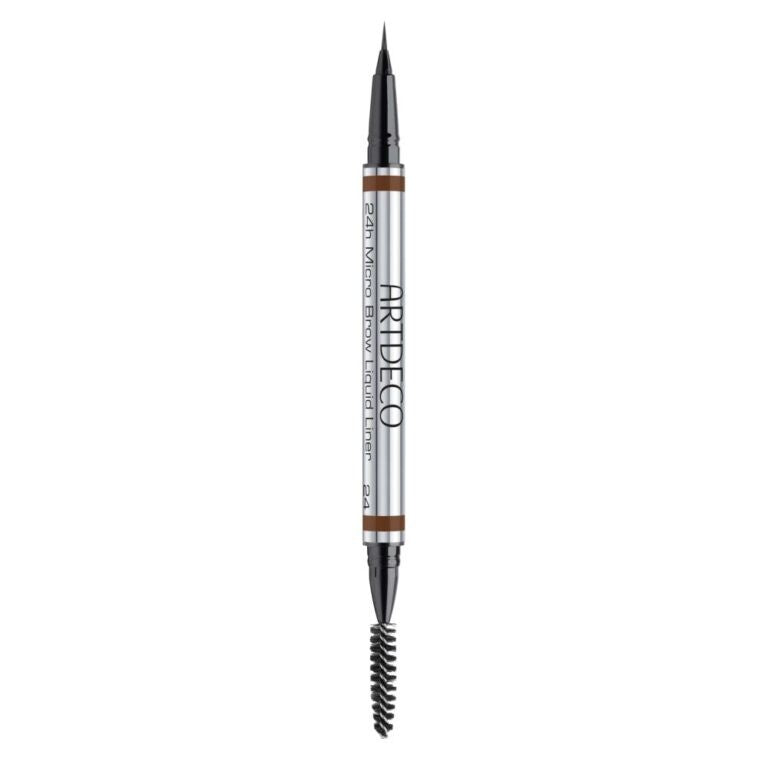 ARTDECO -  ČRTALO ZA OBRVI 24h MICRO BROW LIQUID LINER 24 MEDIUM BROWN