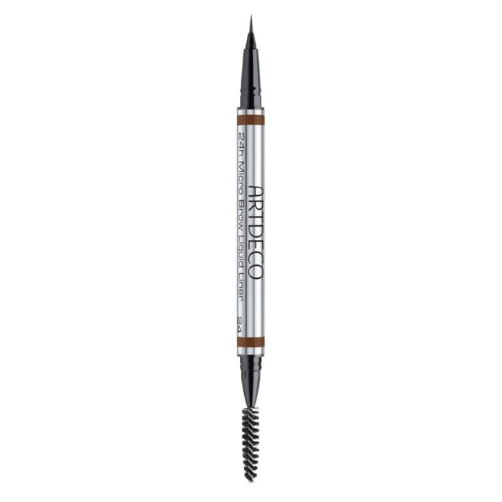 ARTDECO -  ČRTALO ZA OBRVI 24h MICRO BROW LIQUID LINER 24 MEDIUM BROWN