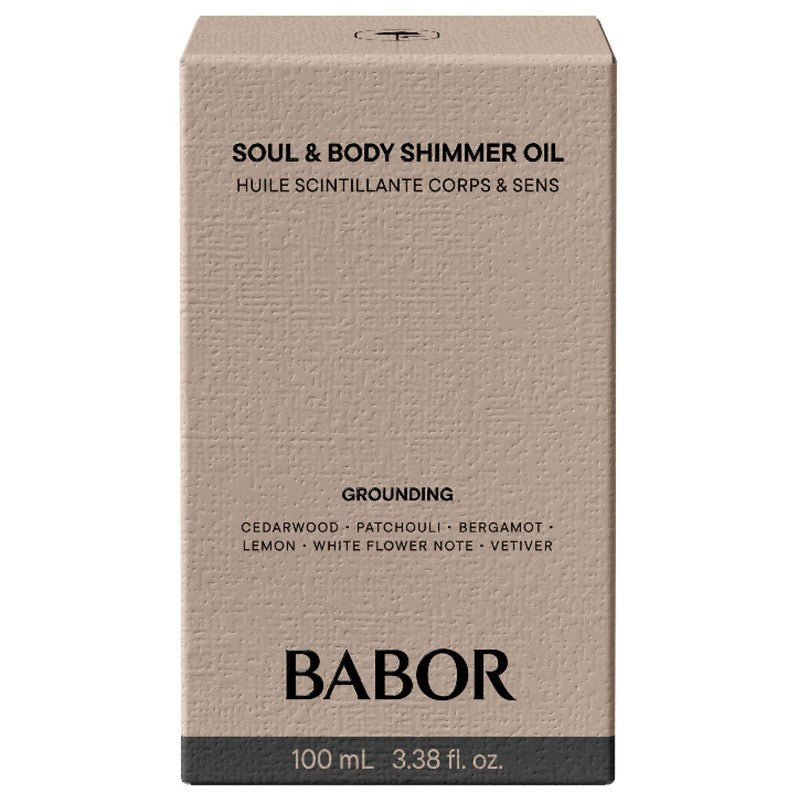 BABOR GROUNDING - SOUL &amp; BODY SHIMMER OIL