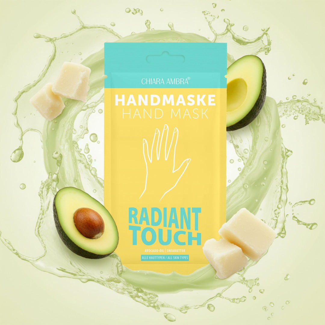 CHIARA AMBRA® HAND MASK WITH AVOCADO OIL &amp; SHEA BUTTER