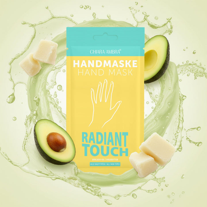 CHIARA AMBRA® HAND MASK WITH AVOCADO OIL &amp; SHEA BUTTER