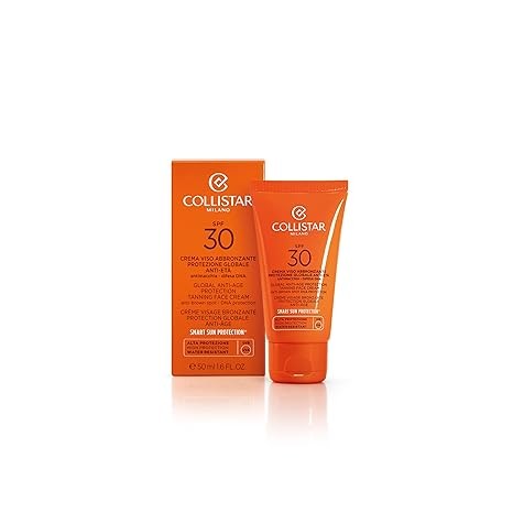 COLLISTAR GLOBAL ANTI-AGE PROTECTION TANNING FACE CREAM SPF 30
