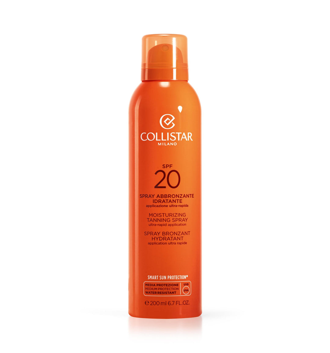 COLLISTAR MOISTURIZING TANNING SPRAY - VLAŽILNI SPREJ ZA SONČENJE SPF20 