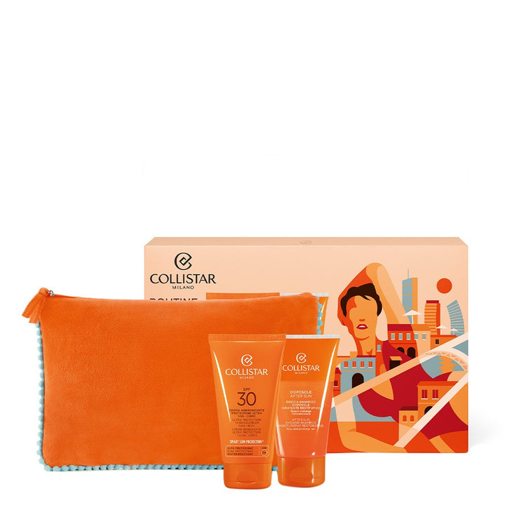 COLLISTAR SUN SET -PROTECTIVE TANNING CREAM SPF30 + AFTER SUN SHOWER SHAMPOO