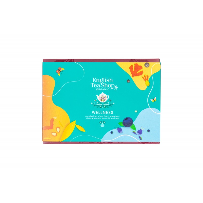 DARILNA ČAJNA KOLEKCIJA WELLNESS,12 PIRAMID
