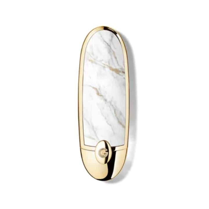 GUERLAIN ROUGE G THE DOUBLE MIRROR JEWEL CASE - LE MARBRE PRESTIŽNI ETUI 