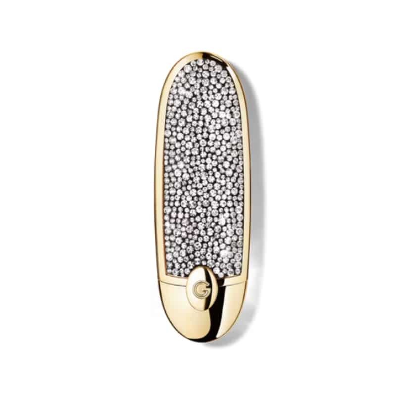 GUERLAIN ROUGE G THE DOUBLE MIRROR JEWEL CASE - LE STRASSÉ PRESTIŽNI ETUI 