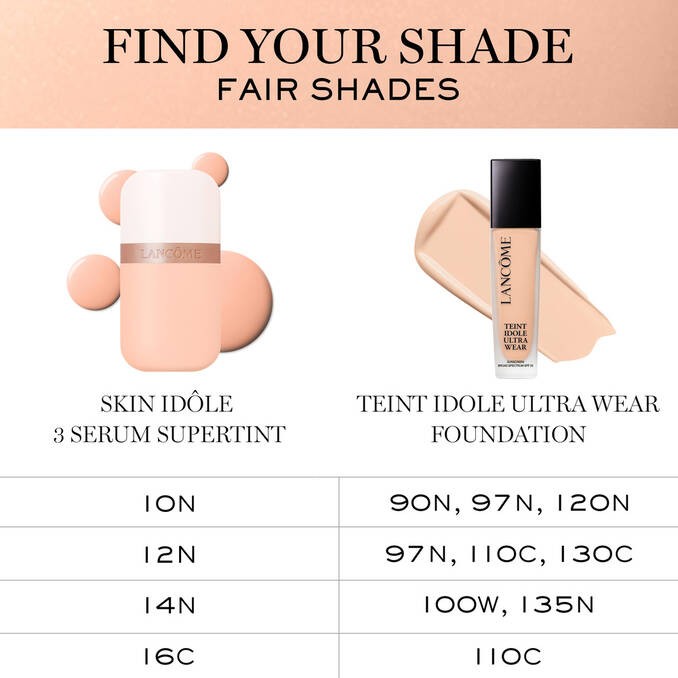 LANCÔME IDÔLE 3 SERUM SUPERTINT - 20N