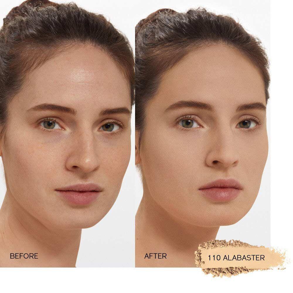 SHISEIDO SYNCHRO SKIN SELF-REFRESHING CUSTOM FINISH POWDER FOUNDATION - ALABASTER/110
