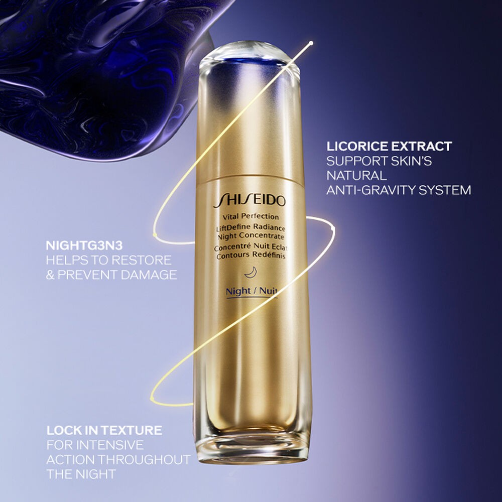 SHISEIDO VITAL PERFECTION - LIFTDEFINE RADIANCE NIGHT CONCENTRATE