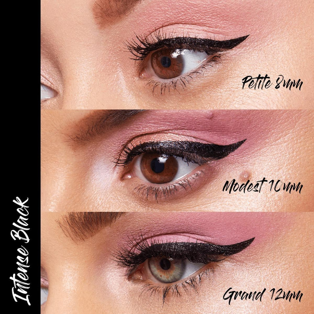 THE QUICK FLICK PETITE INTENSE BLACK - ČRNA 8MM