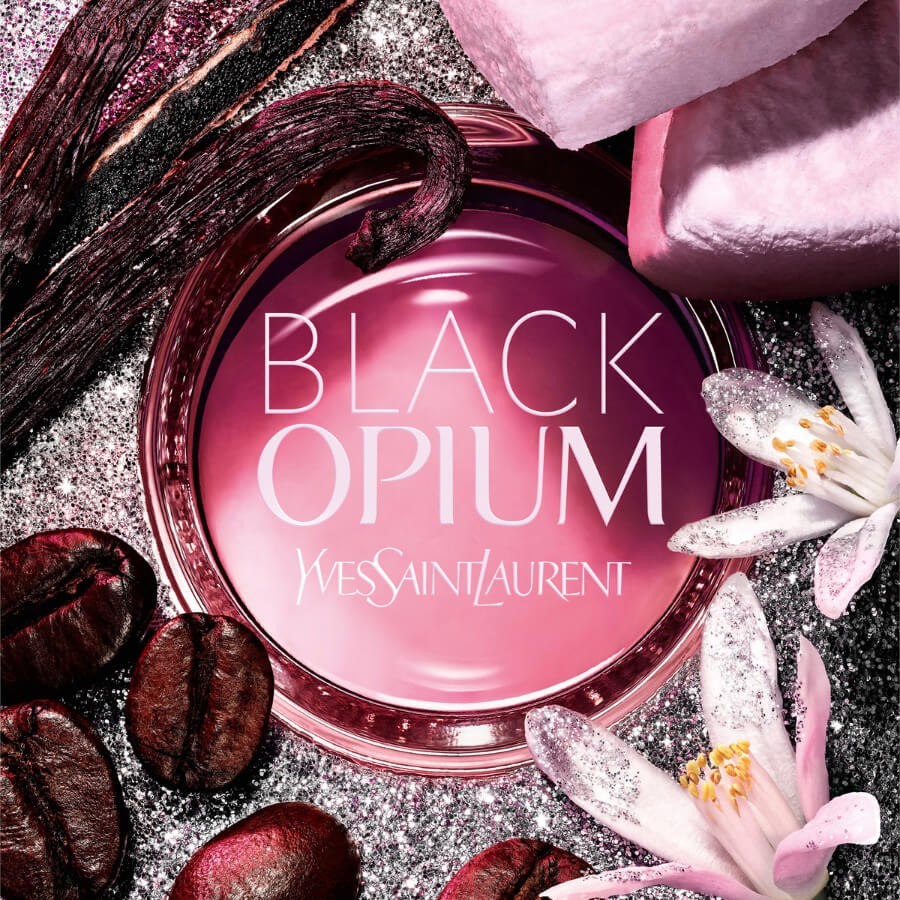 YVES SAINT LAURENT BLACK OPIUM GLITTER - PARFUMSKA VODA
