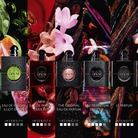 YVES SAINT LAURENT BLACK OPIUM OVER RED - PARFUMSKA VODA