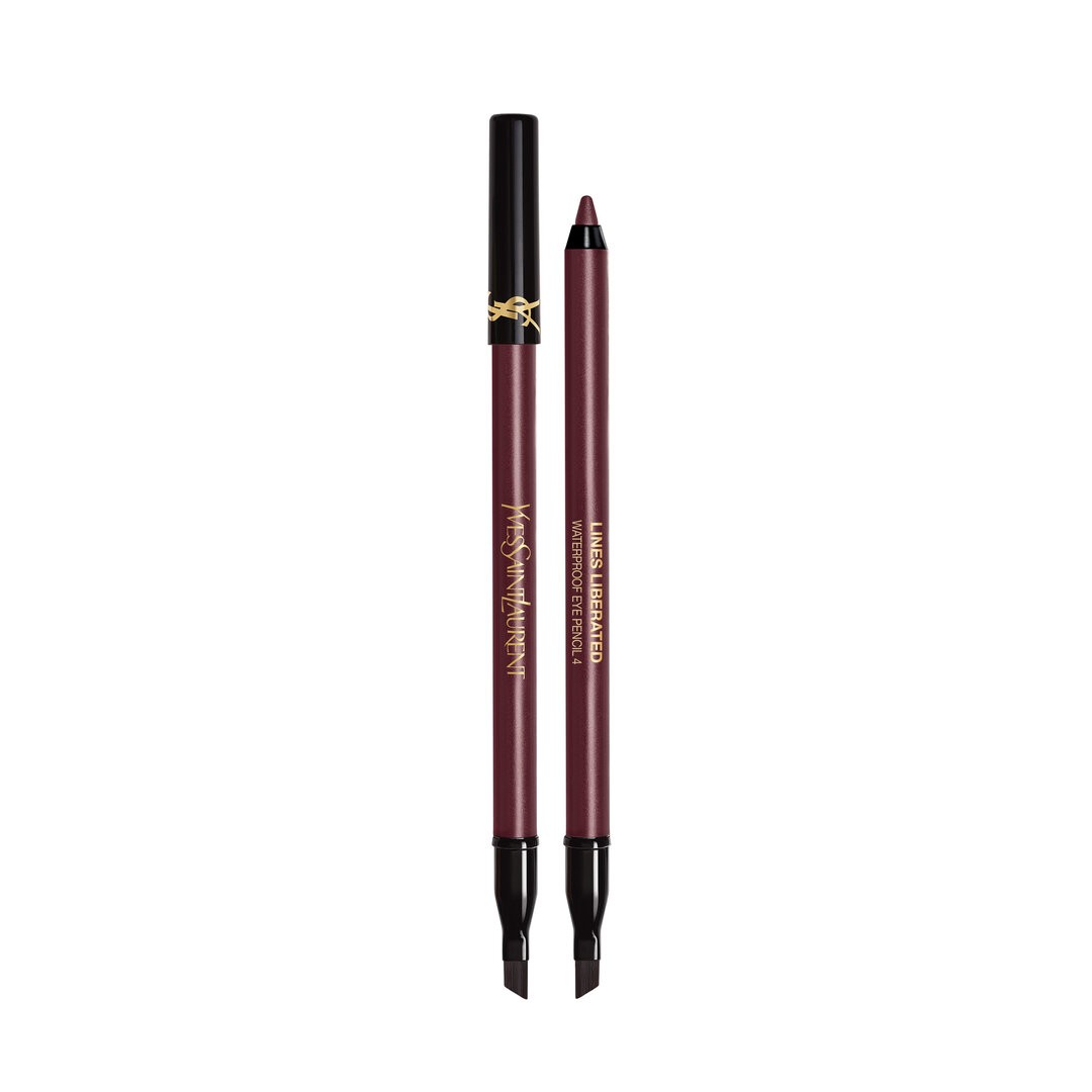 YVES SAINT LAURENT - LINES LIBERATED WATERPROOF EYE LINER 4 UNRESTRICTED PLUM