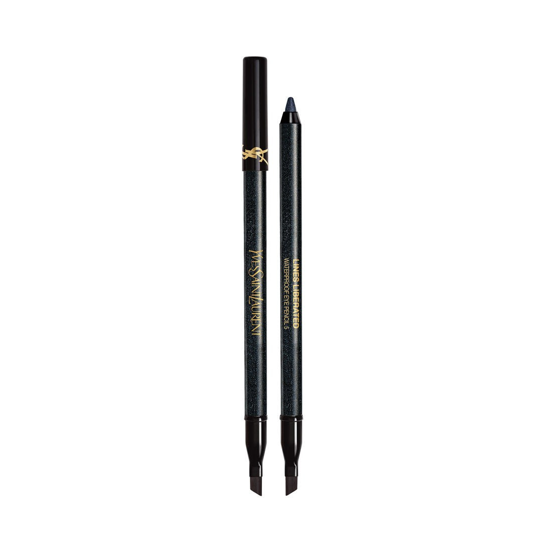 YVES SAINT LAURENT - LINES LIBERATED WATERPROOF EYE LINER 5 PRISMATIC BLACK