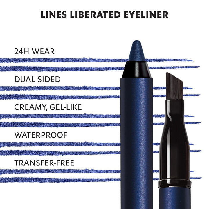 YVES SAINT LAURENT - LINES LIBERATED WATERPROOF EYE LINER 7 UNCONDITIONAL MARINE