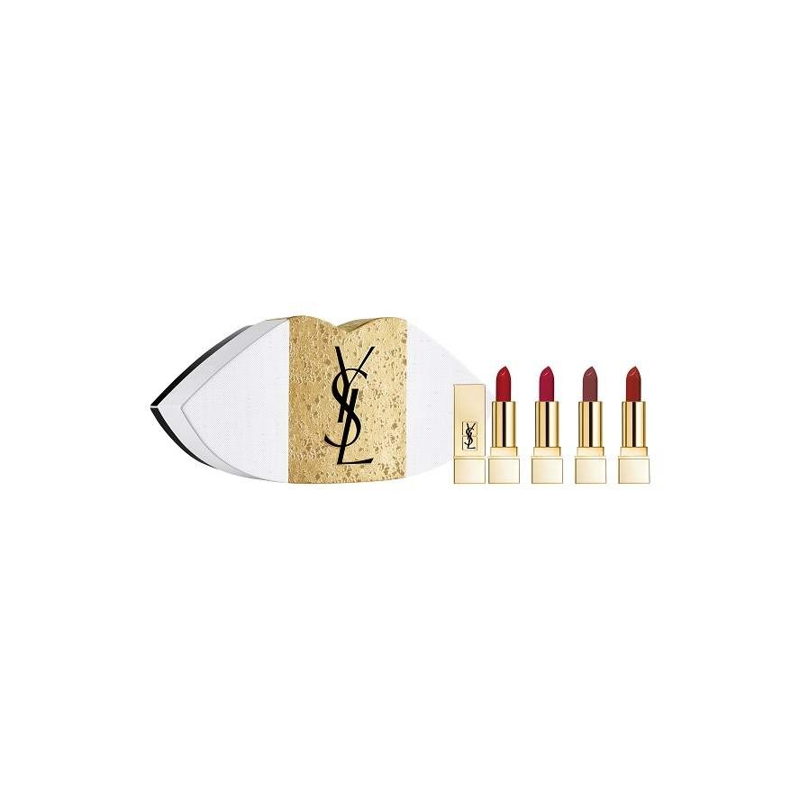 YVES SAINT LAURENT - MINI ROUGE PUR COUTURE PRAZNIČNI DARILNI SET